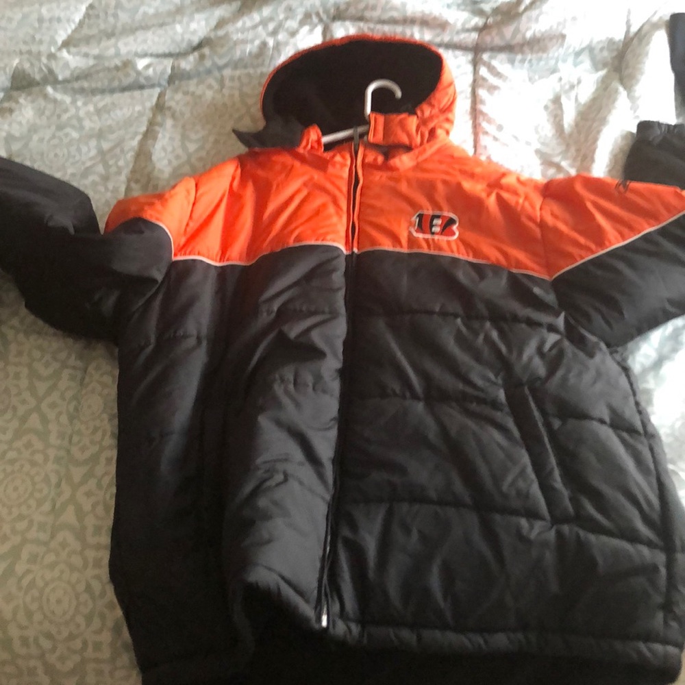Bengals Reebok Thick Coat